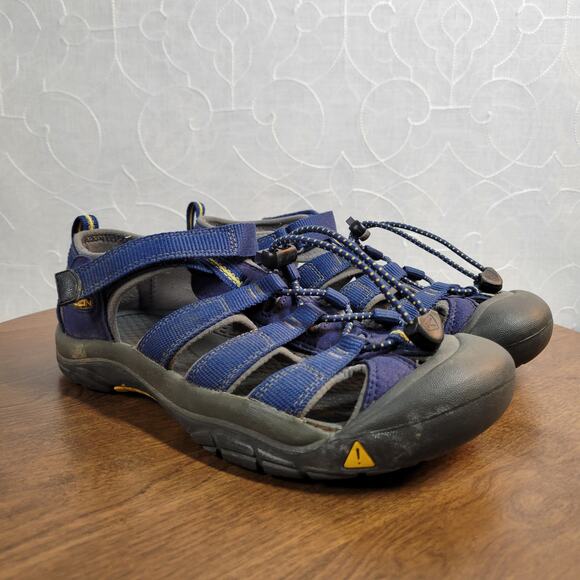Keen Newport Boys H2 Sandals 7 Blue Depths‎ Gargoyle Athletic Hiking - Picture 9 of 10